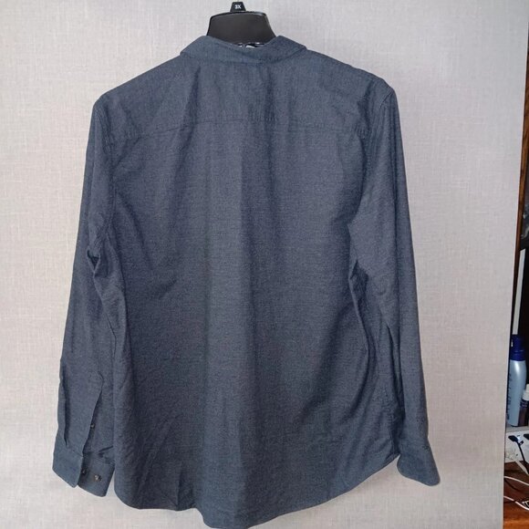 Banana Republic Men’s XL Shirt Button Down Long Sleeve Standard Fit Blue Cotton - Picture 4 of 5